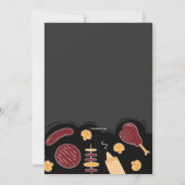 Invitation du barbecue (Dos)