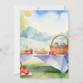 Invitation du Barbecue Bbq (Dos)