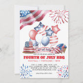 Invitation du barbecue du 4 juillet (Devant)