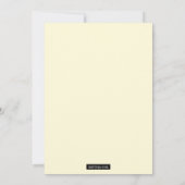 Invitation du barbecue moderne du 4 juillet (Dos)