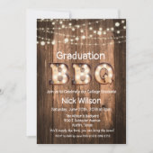 Invitation du barbecue Rustique (Devant)