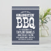 Invitation du barbecue Rustique | Couleurs modifia (Debout devant)