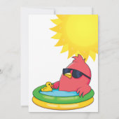 Invitation du Bash Party Anniversaire (Dos)