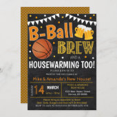 Invitation du Basketball et de la Soirée de la Biè (Devant / Derrière)