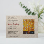 Invitation du Bat mitzvah de barre (Debout devant)