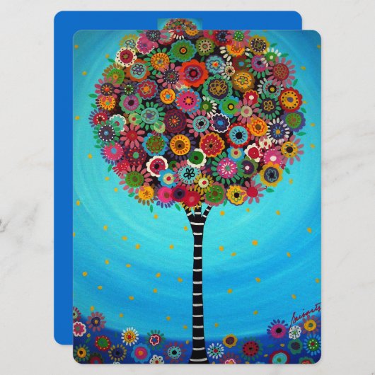 Invitation du Bat mitzvah de barre (Devant / Derrière)