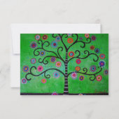 Invitation du Bat mitzvah de barre (Dos)
