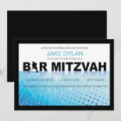 Invitation du Bat mitzvah de la barre de HOCKEY IC (Devant / Derrière)