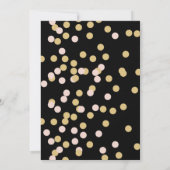 Invitation du Bat mitzvah de tapis rouge Hollywood (Dos)