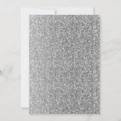 Invitation du Bat mitzvah d'or Parties scintillant (Dos)