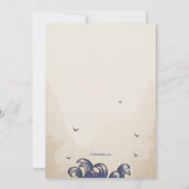 Invitation du bateau de la fête de Christophe Colo (Dos)