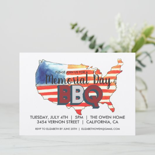 Invitation du BBQ Day Memorial (Debout devant)