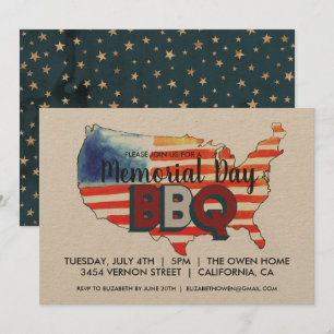 Invitation du BBQ Day Memorial