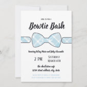 Invitation du bébé Bowtie Bash du Sud (Devant)