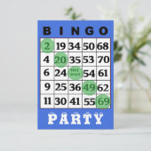 Invitation du BINGO Party (Debout devant)