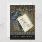 Invitation du Black Crow Gothic Party (Devant)