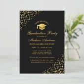 Invitation du Black Gold Graduation Party - Photo  (Debout devant)