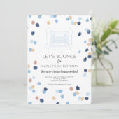 Invitation du Blue Bounce House (Debout devant)