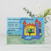Invitation du Blue Bounce House (Debout devant)