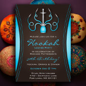Invitation du Blue Holi Hookah Party