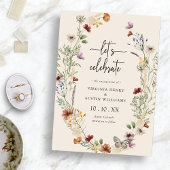 Invitation du Boho Engagement Party