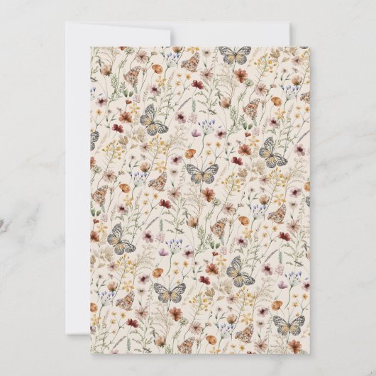 Invitation du Boho Graduation Party (Dos)