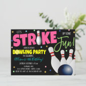 Invitation du Bowling Party (Debout devant)