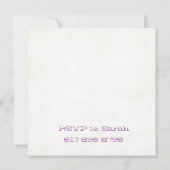 Invitation du brunch de Pâques (Dos)