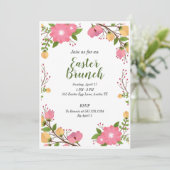 Invitation du Brunch de Pâques (Debout devant)