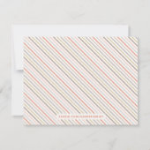 Invitation Du bureau de papeterie - Tomate (Dos)