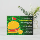 Invitation du Burger Bonanza Party (Debout devant)