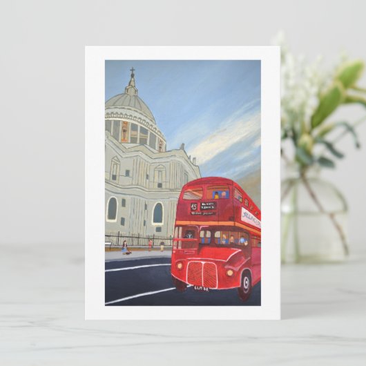 Invitation du bus de Londres  (Debout devant)