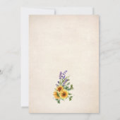 Invitation du Cabine forestier de la Réunion famil (Dos)