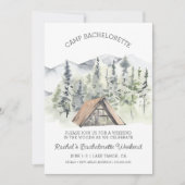 Invitation du camp Bachelorette (Devant)