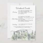 Invitation du camp Bachelorette (Dos)