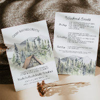 Invitation du camp Bachelorette