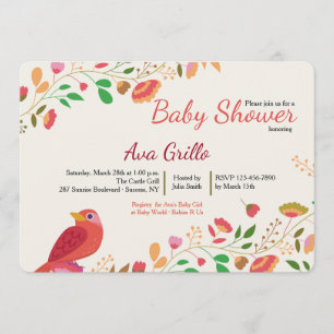 Invitation du cardinal de printemps