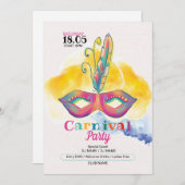 Invitation du Carnaval (Devant / Derrière)