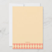 Invitation du Carnaval (Dos)