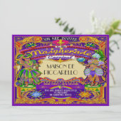 Invitation du Carnaval de Mardi Gras (Debout devant)