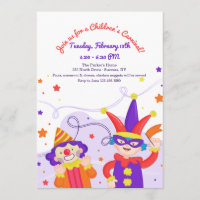 Invitation du carnaval des enfants