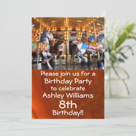 Invitation du Carousel Party (Debout devant)