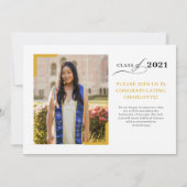 Invitation du Carte photo Faire-part (Dos)