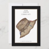 Invitation du Casquette de la retraite de la pêche (Devant)