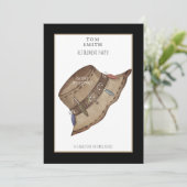 Invitation du Casquette de la retraite de la pêche (Debout devant)