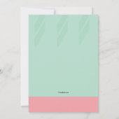 Invitation du centre de remise en forme (Dos)