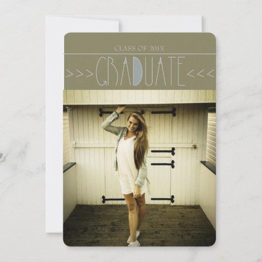 Invitation du Cercle de graduation Boho moderne (Devant)