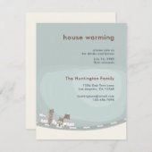 Invitation du Charming House Warming Party (Devant / Derrière)