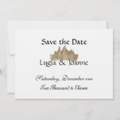 Invitation du château de Fairy Tale (Dos)