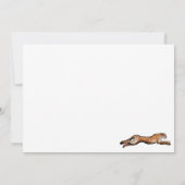 Invitation Du Cheetah Et Du Red Balloon Party (Dos)